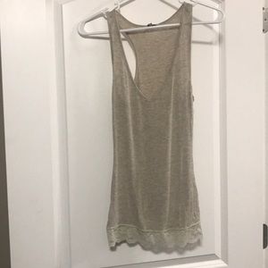 BKE Razorback Lace Tank